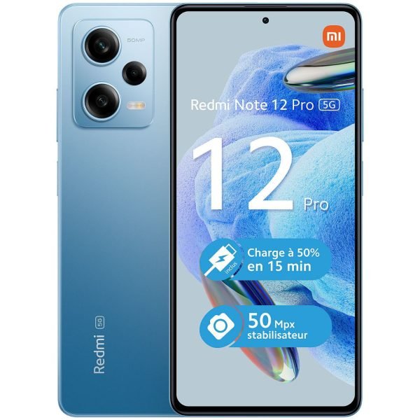 Xiaomi Redmi Note 12 Pro - 256Go /8Go RAM - 6.67" - 2SIM - 50MP/13MP - 5000 mAh - Version Global- 12 Mois de garantie
