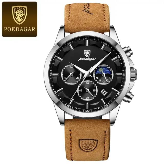 Montre POEDAGAR 613 Bracelet en cuire