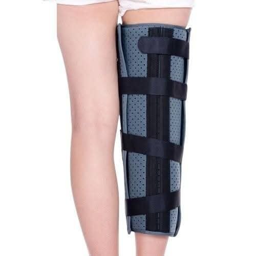 Attelle d'immobilisation genoux et articulations pour adulte