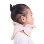 Collier cervicale enfant semi rigide - orthèse médical de traction du cou – Image 3