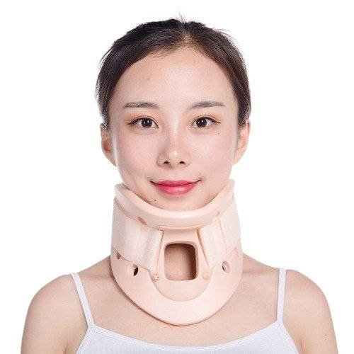 Collier cervicale adulte semi rigide - orthèse médical de traction du cou